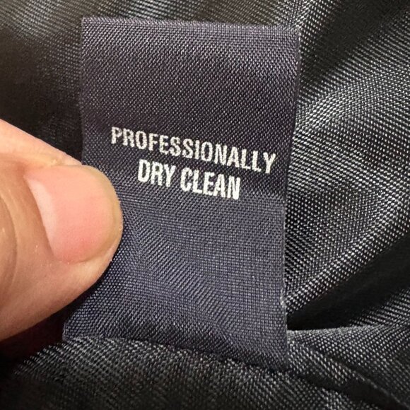 JG Hook Wool Cashmere Black Coat Size 12 - Picture 5 of 6